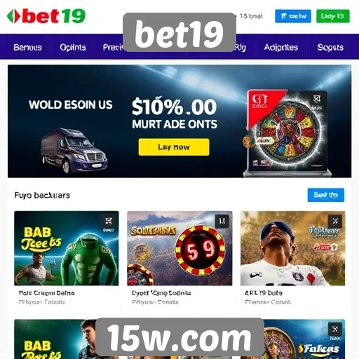 Ofertas de bônus e promoções no bet19